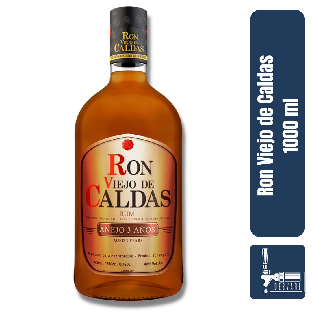 RON VIEJO DE CALDAS 1000ML