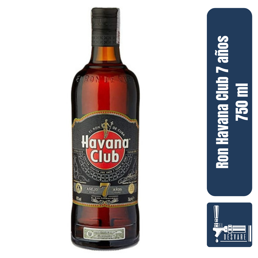 RON HAVANA CLUB AÑEJO 7 AÑOS 750ML