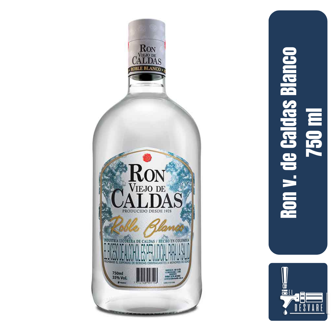 RON VIEJO DE CALDAS ROBLE BLANCO 750ML