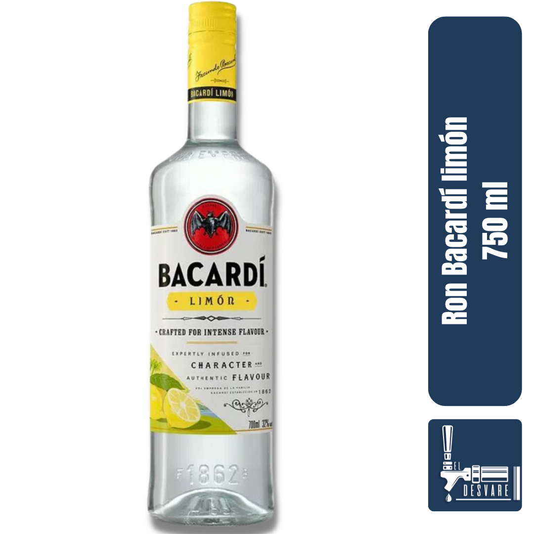 RON BACARDÍ LIMÓN 750ML