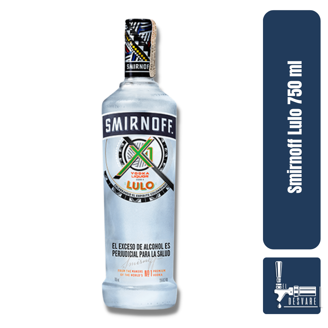 VODKA SMIRNOFF LULO 750ML