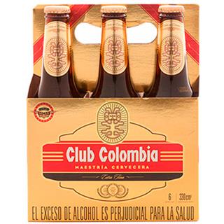 CLUB COLOMBIA BOTELLA SIX PACK TW 330ML