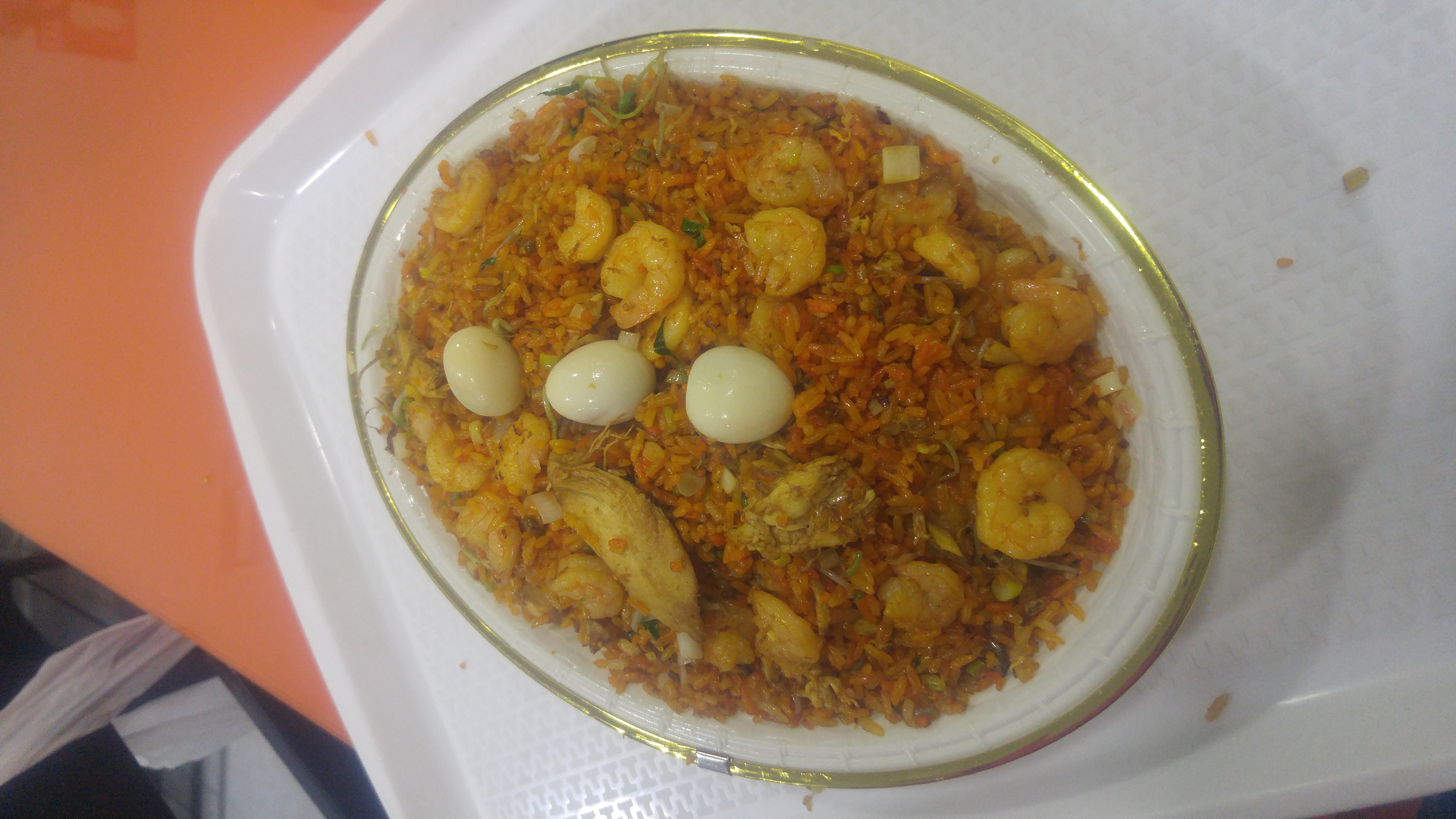 Arroz con camarón Medio 2 personas