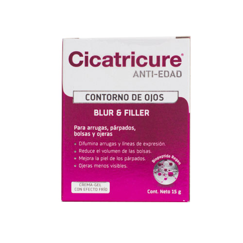 CICATRICURE CONTORNO OJOS BLUR AND FILLER 15G