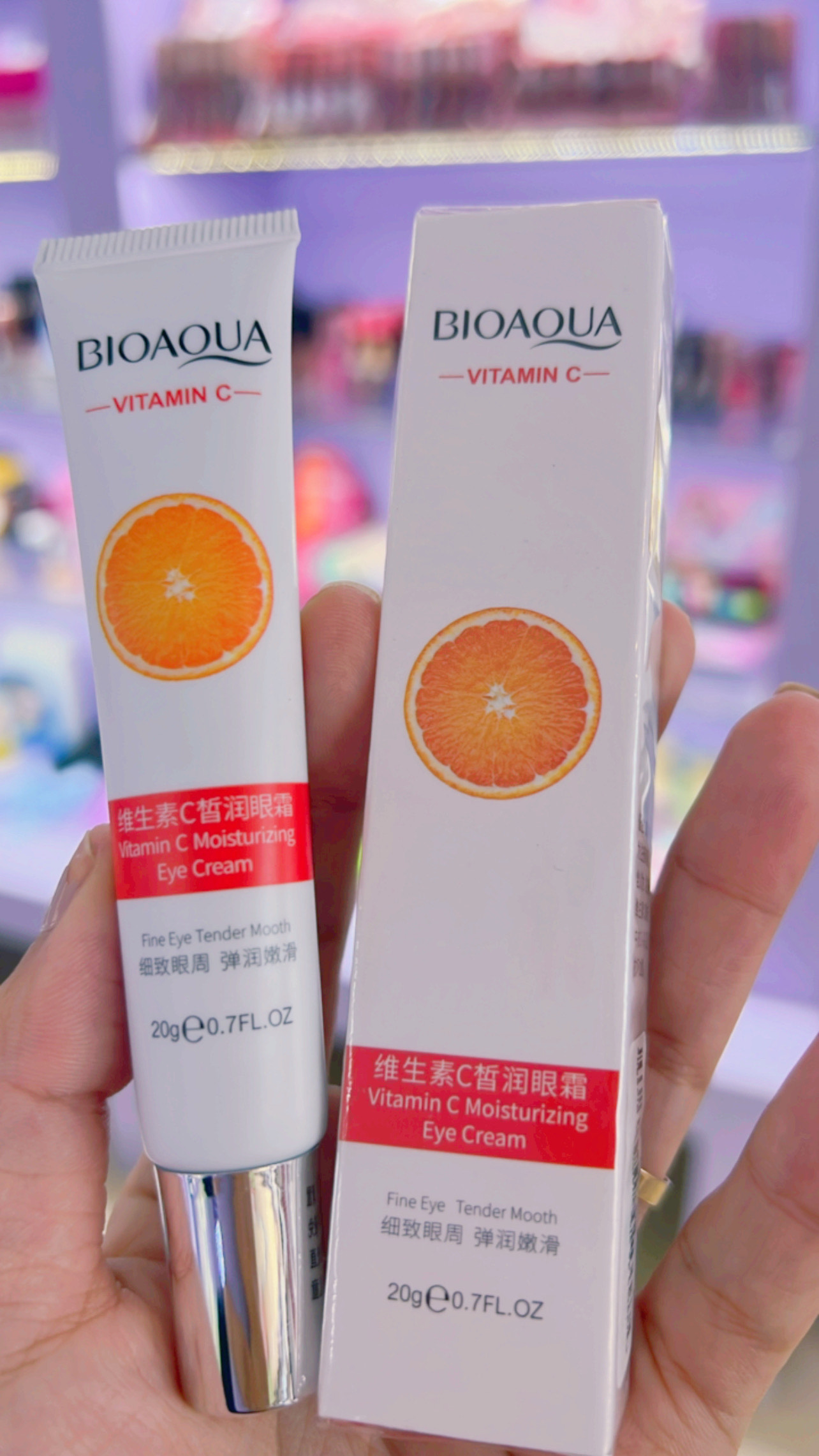 Contorno de ojos vitamina C Bioaqua