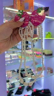 Collar + Pulsera Perlas 