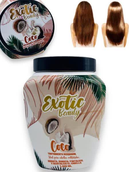 Tratamiento capilar extracto de coco Exotic