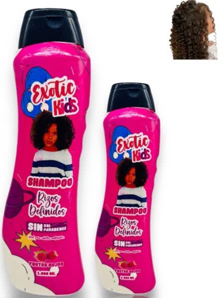 Shampoo exótico rizos niña 