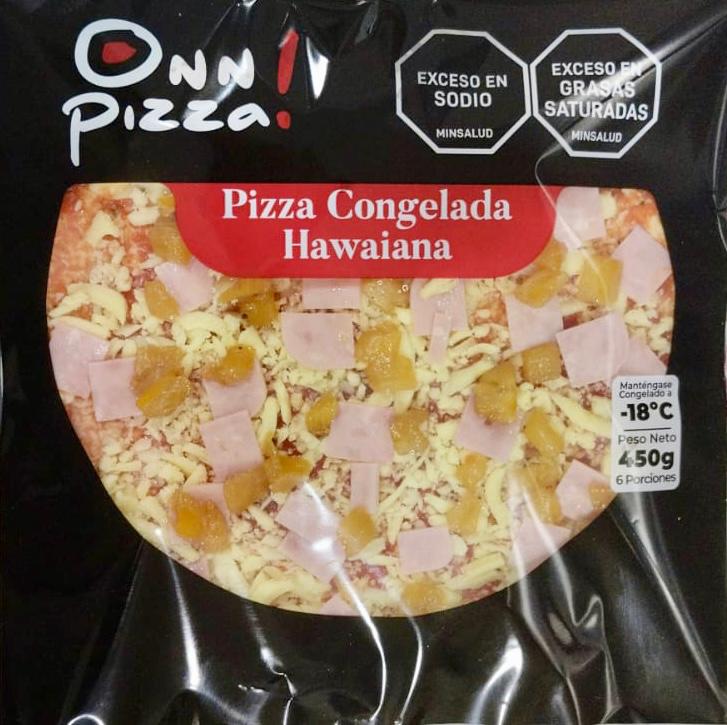 1. Pizza Congelada Hawaiana