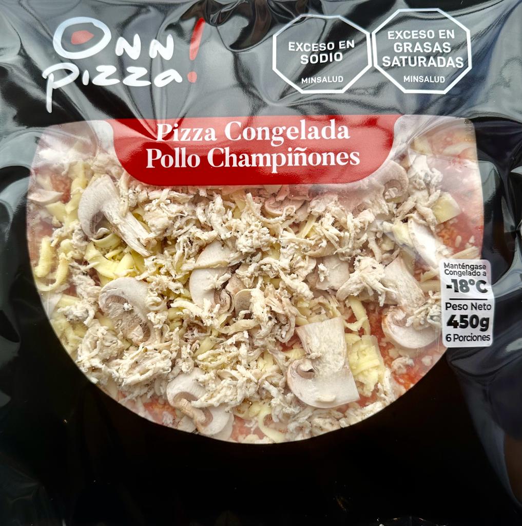 2. Pizza Congelada Pollo Champiñones