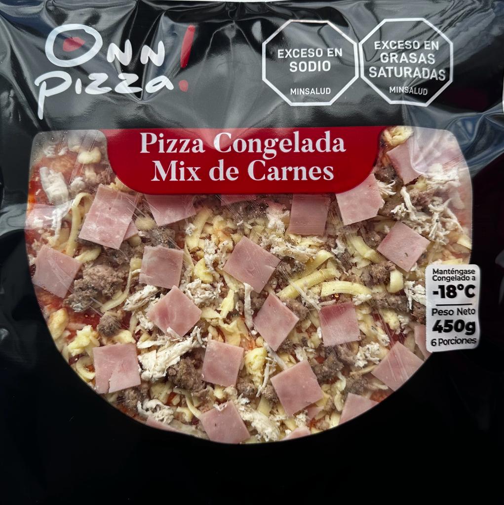 3. Pizza Congelada Mix de Carnes
