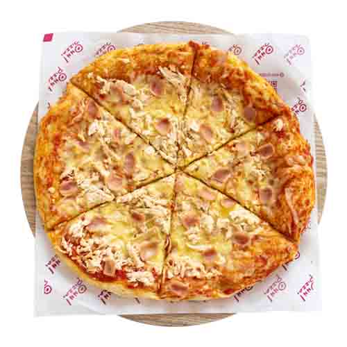 M.G Pizza pollo jamón (Tamaño:30 cm)