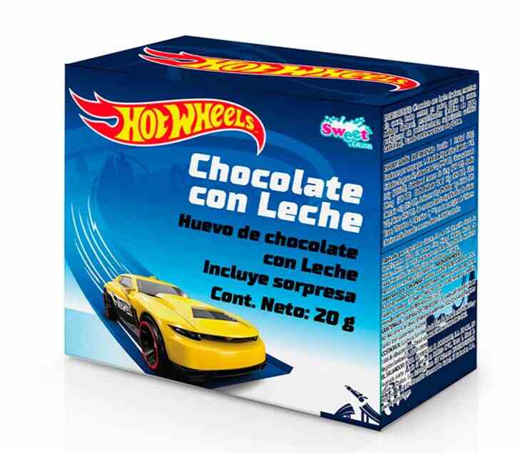 Huevo Disney Hot Wheels x 6