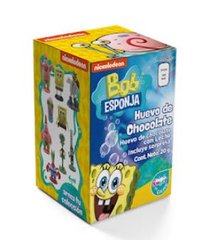 Huevo Disney bob esponja x 6