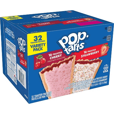 Pop tarts x 32