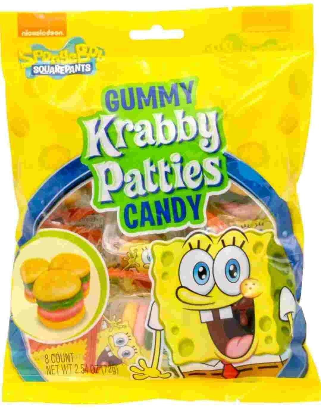 Gummy Candy Bob Esponja 72grs