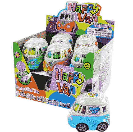 Kidsmania  happy van  x 12