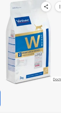 CAT WEIGT LOSS&CONTROL-W2 3KG
