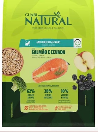 GUABI ADULTO CASTRADO SALMON Y CEBADA 1,5KG(GATO)