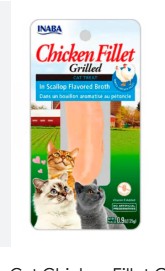 CHICKEN FILLET GRILLED IN SCALLOP