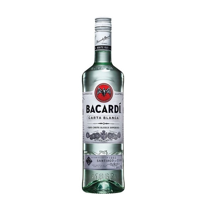 Ron Bacardi Carta Blanca 700 ml