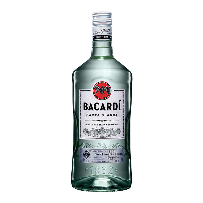 Ron Bacardi Carta Blanca 1750ml