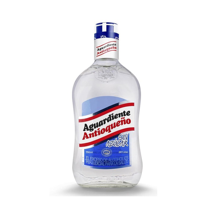 Aguardiente Tapa Azul 750 ml