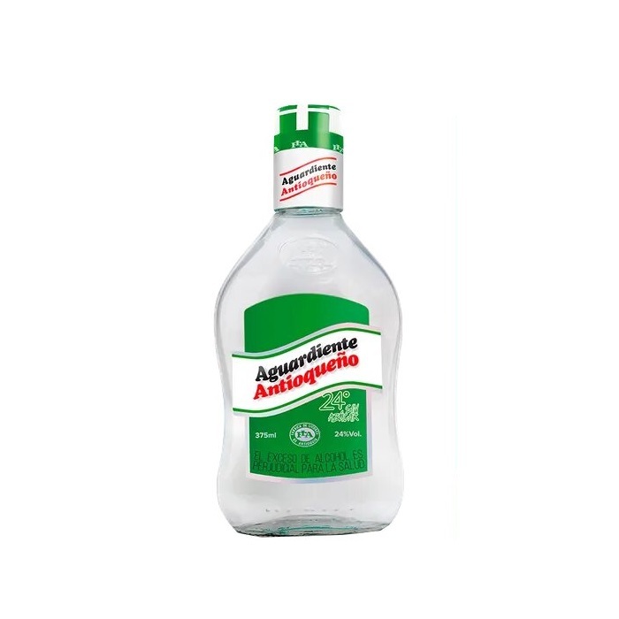 Aguardiente Tapa Verde 375ml