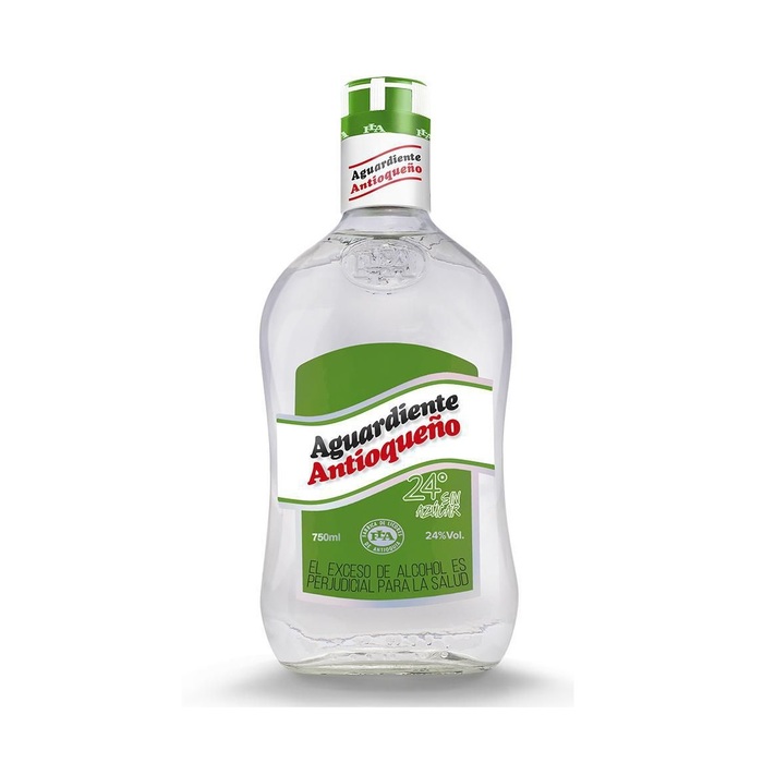 Aguardiente Tapa Verde 750ml