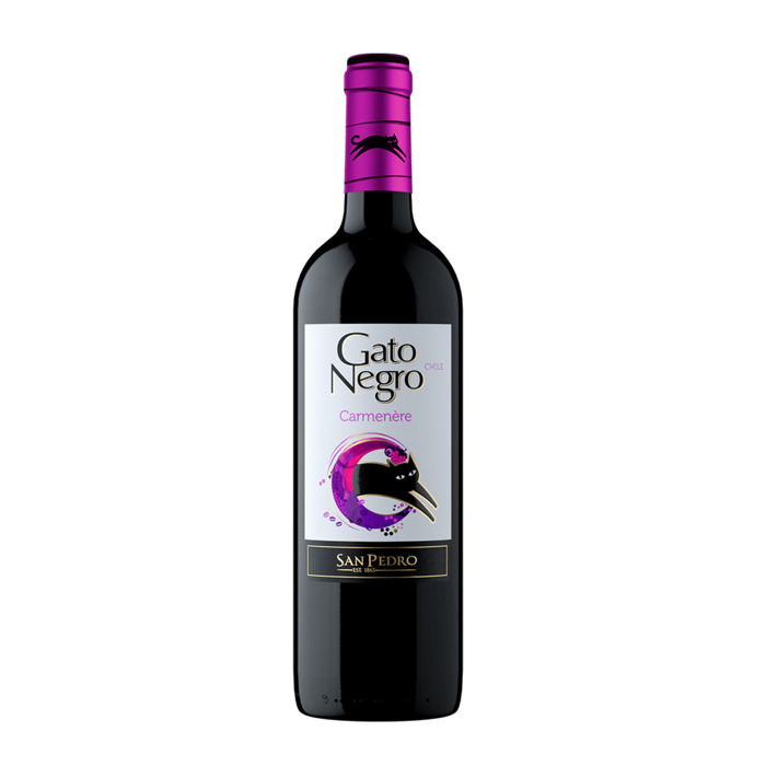 Vino Gato Negro Carmenere 750ml