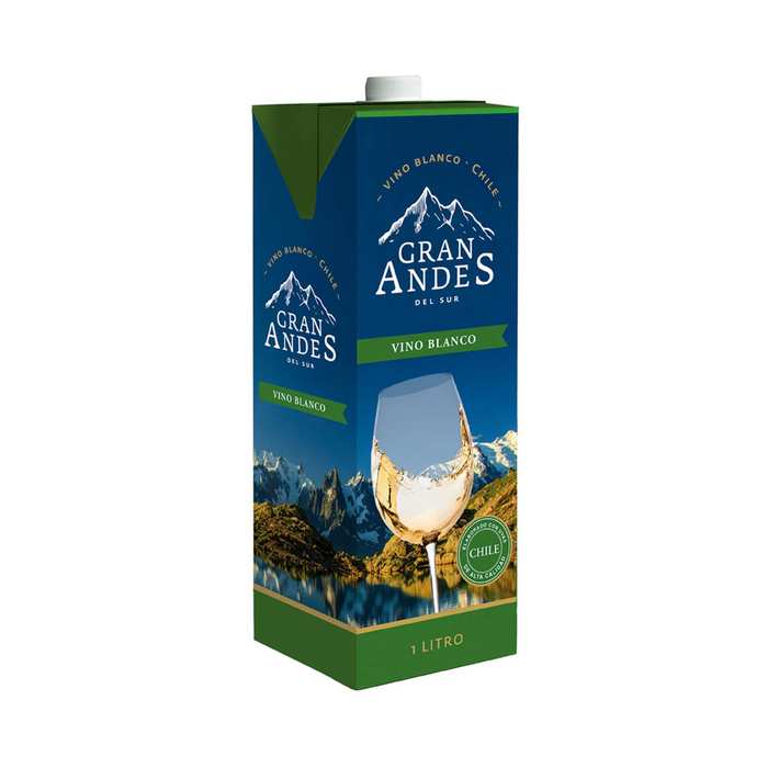 Vino Gran Andes Blanco 1000ml