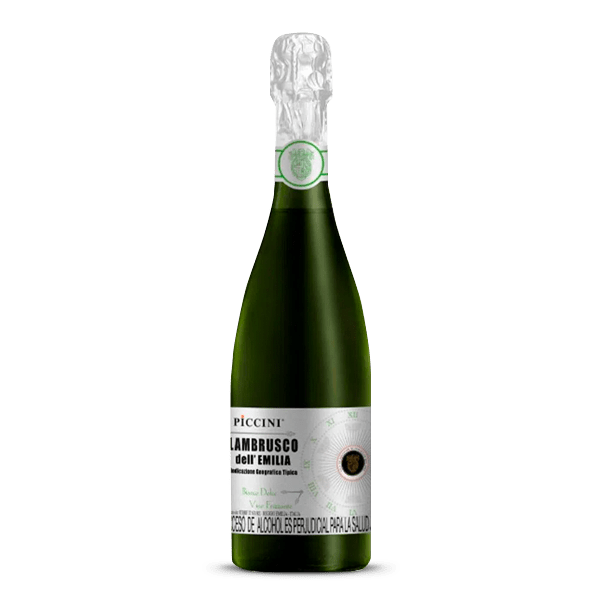 Vino Lambrusco Piccini Blanco 750 Ml