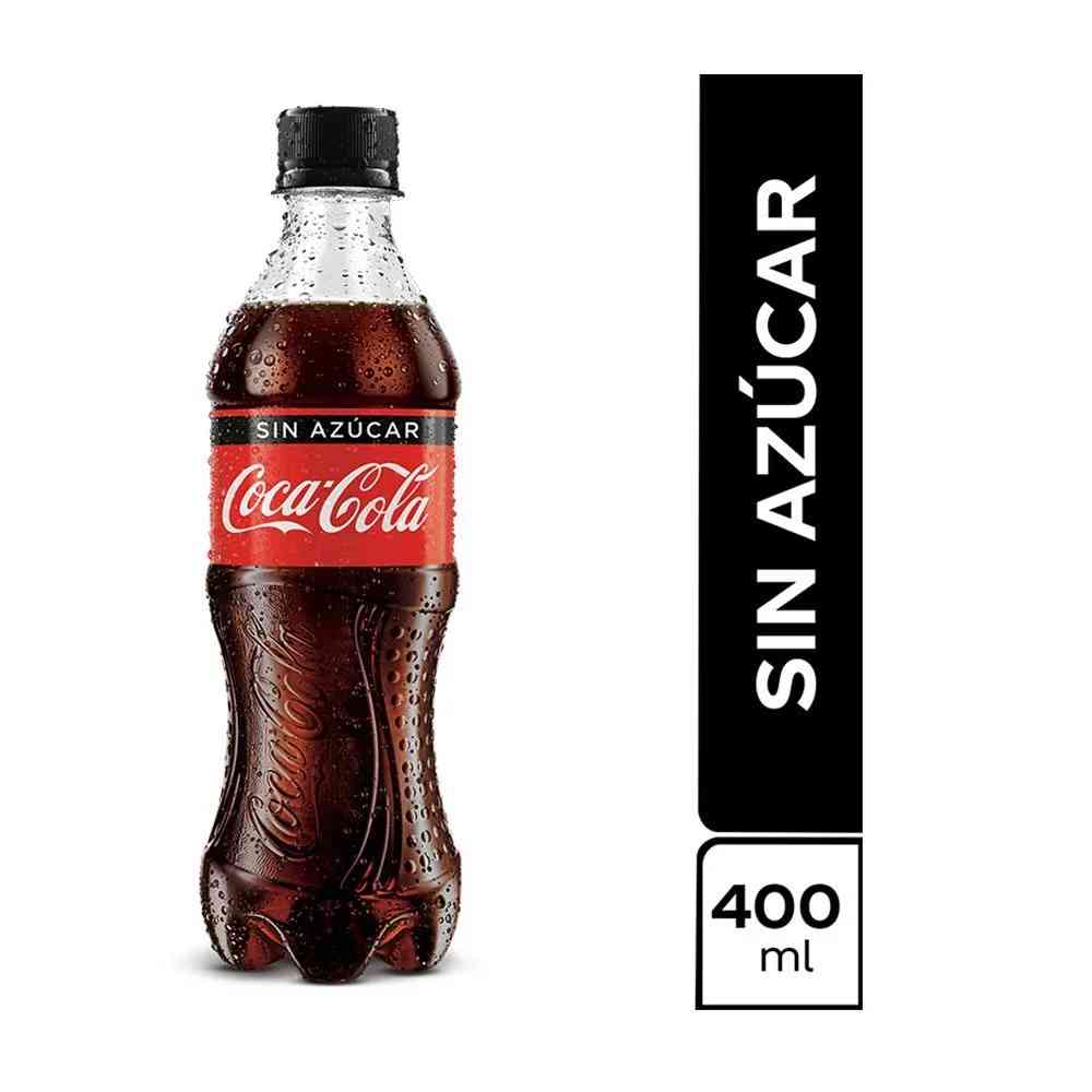 Cocacola Zero Sin Azucar Pet 400ml