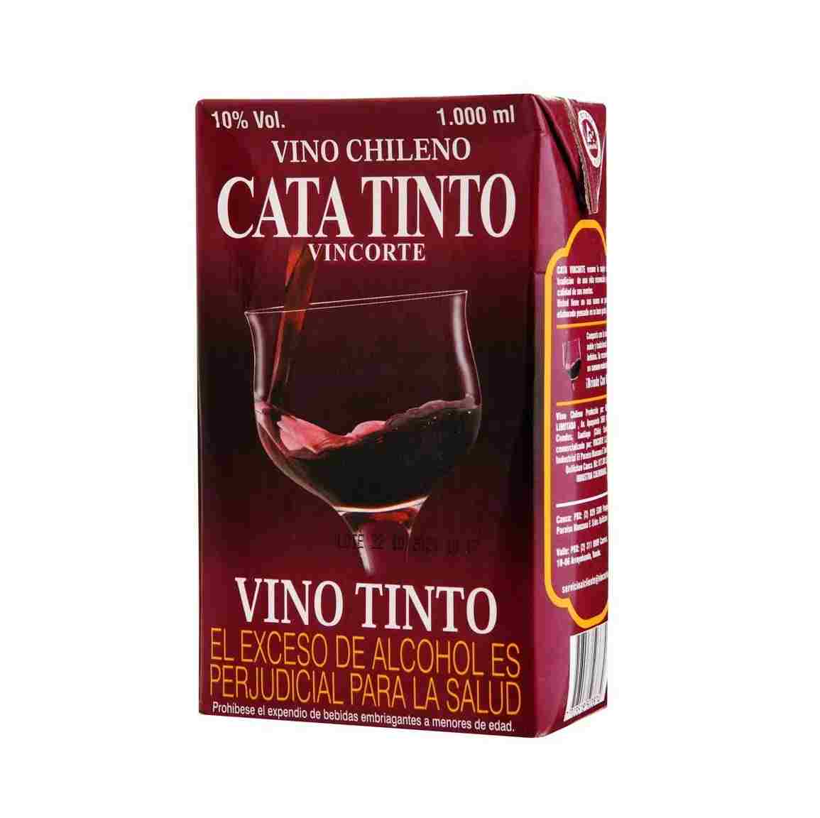 Vino Cata Vieja tinto  1000 ml 