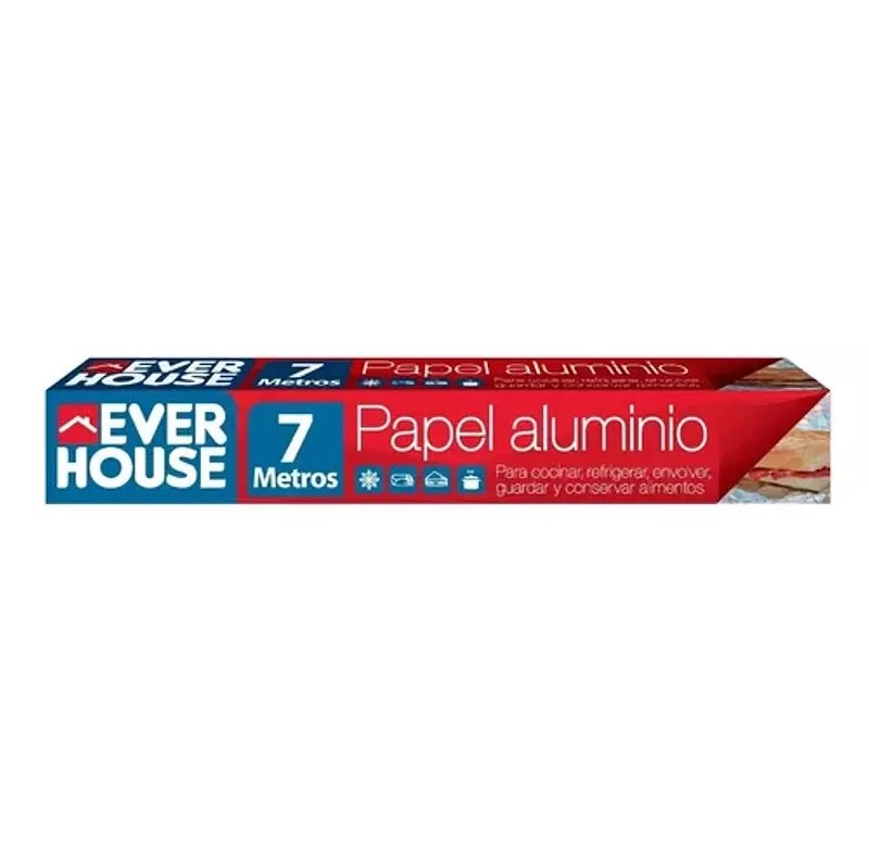 Papel Aluminio 7metros Ever House