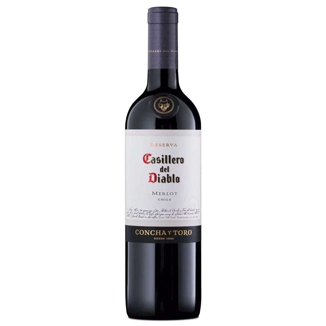 Vino Casillero Del Diablo Merlot 750ml