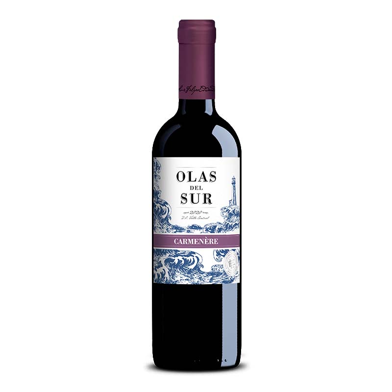 Vino Olas del Sur Carmenere 750ml