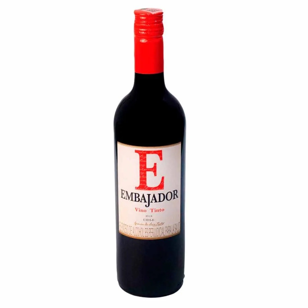 Vino Embajador Tinto 750 ml