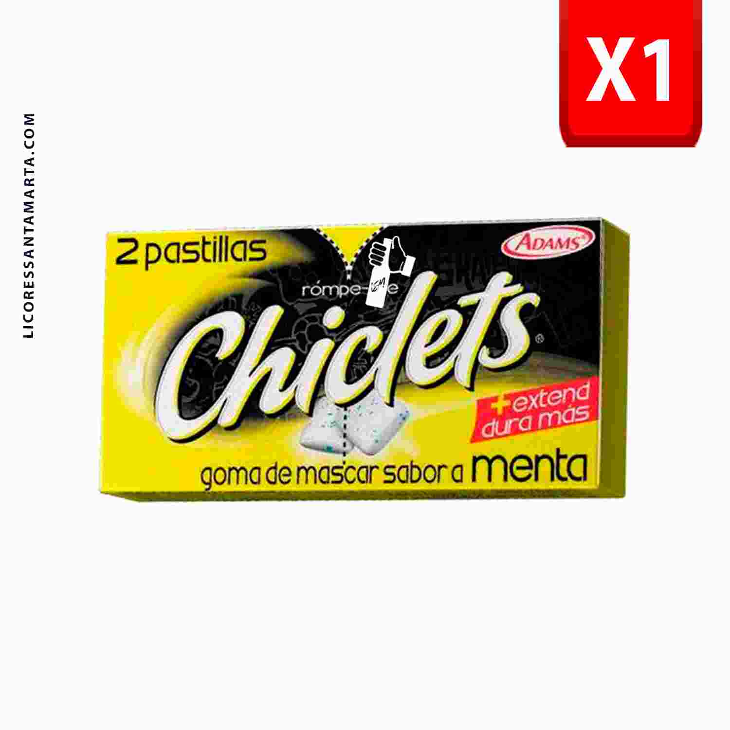 Chiclets Adams Pequeño