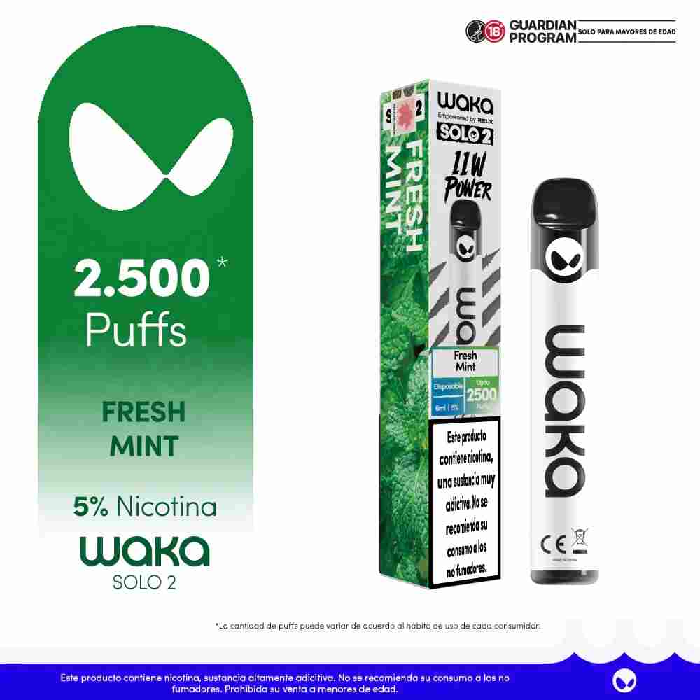 Waka 2500 Vapeos Desechable 