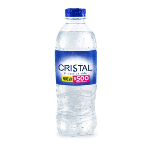 Agua Cristal 280ml Pequeña Plastica