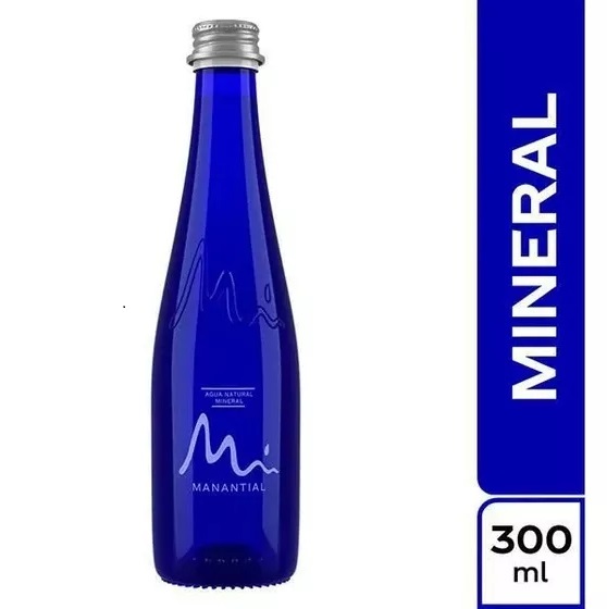 Agua Manantial azul botella 300 ml 