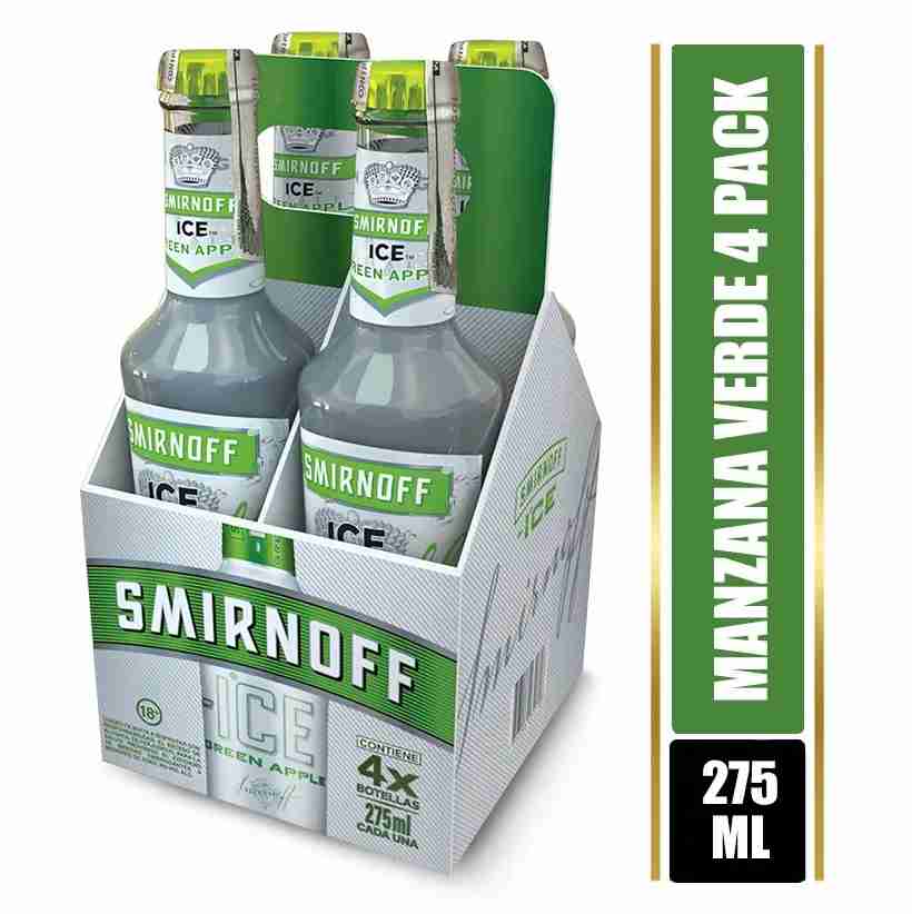 Smirnoff Ice VERDE Botella 275 ml