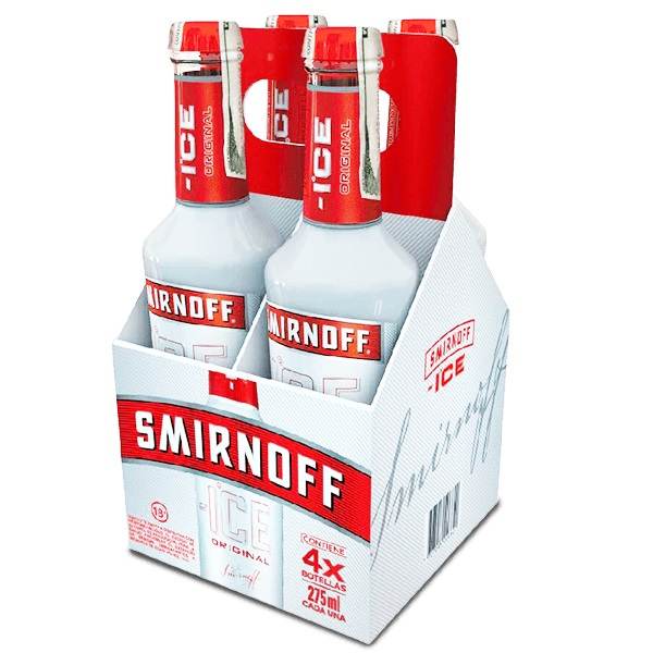 Smirnoff Ice ROJO Botella 275 ml 