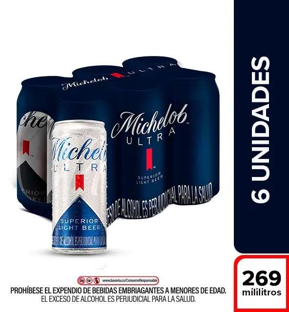 Michelob Lata Ultra 269ml	