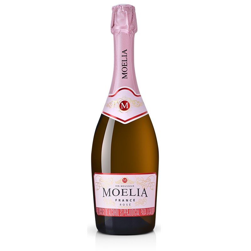 Vino Espumoso Moelia Rosado Demisec 750ml