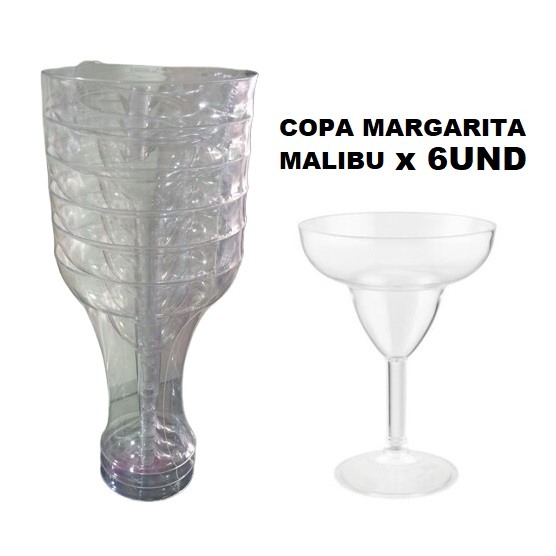 Copa Margarita Malubu x 6und