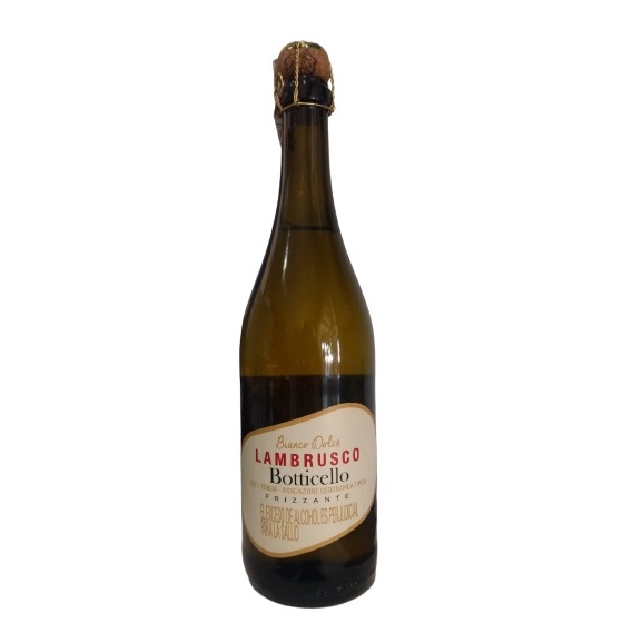 Vino Lambrusco Botticello Blanco 750 Ml