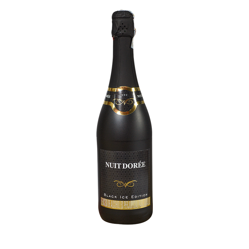 Vino Espumoso Nuit Dorée Black Ice Edition Negro 750ml