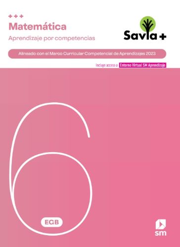 SAVIA + COMPETENCIAS MATEMATICA 6